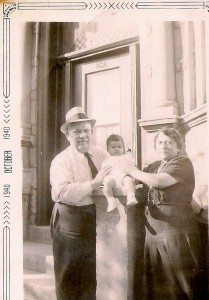 Charles & Anna with Annette 1940