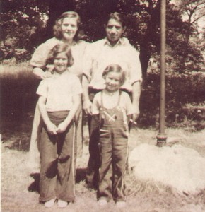 Bertha & Gilbert, Phyllis & Corinne