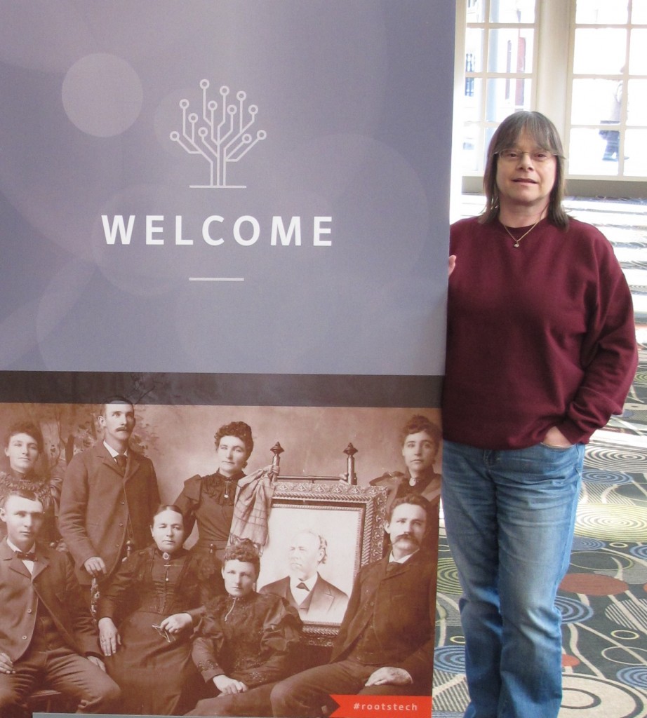 Phyllis Winike Zeck at RootsTech