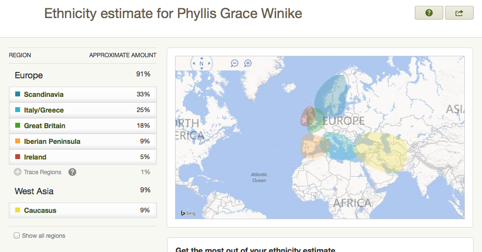 DNA Results 2