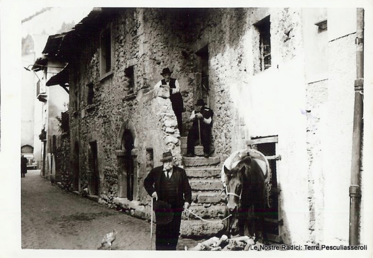 Pescasseroli in the mountains of Abruzzo